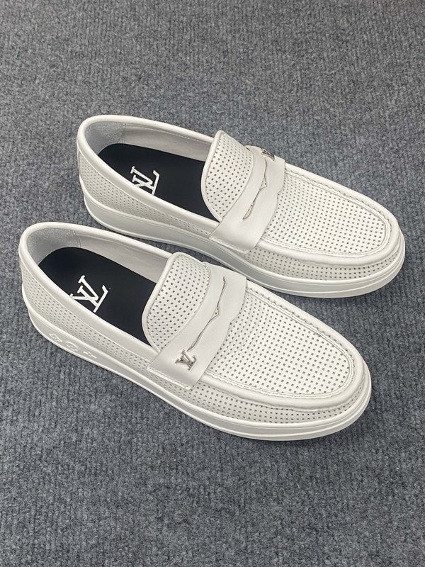 LV 신상 진혁 비즈니스 캐주얼 구두 남성용 001-185560