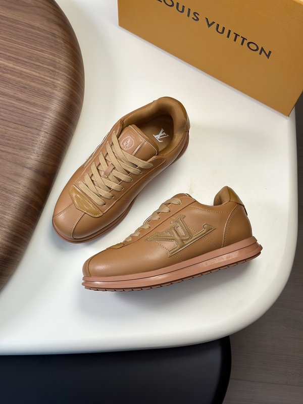LV 루이비통 클래식 남성 로퍼 슈즈 001-185608