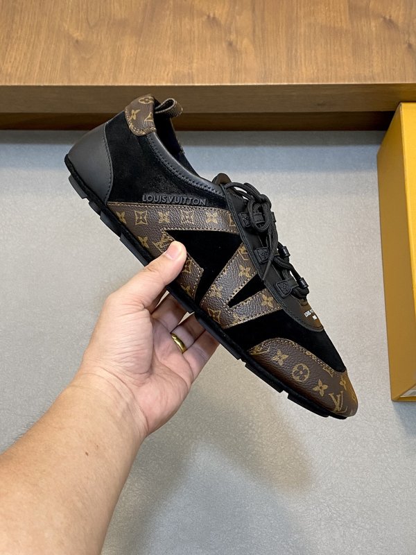 LV P600 봄여름 시리즈 남성 캐주얼 슈즈 001-185615
