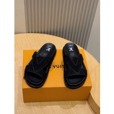 LV 오아시스 스웨이드 가죽 샌들 남성용 001-185654