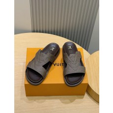 LV 오아시스 스웨드 슬라이드 001-185658