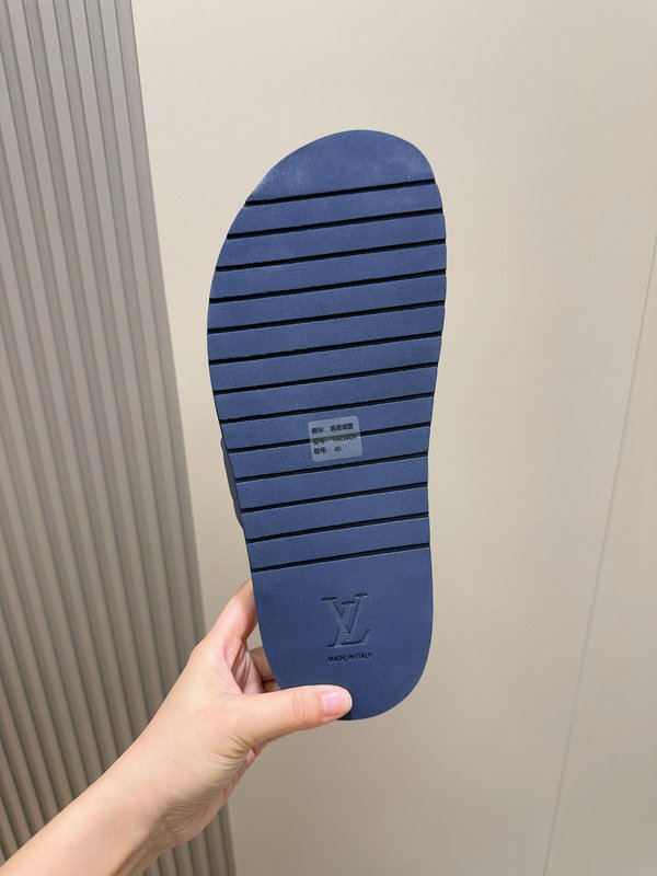 LV 스타일 오아시스 스웨이드 샌들 남성용 001-185668