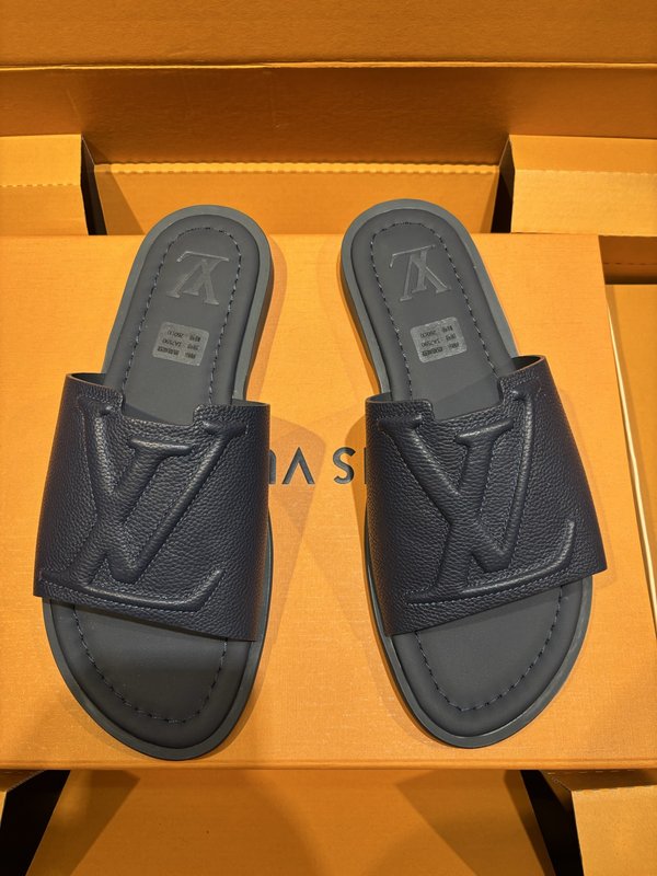 LV 오아시스 남성 샌들 여름 패션 슬리퍼 001-185677