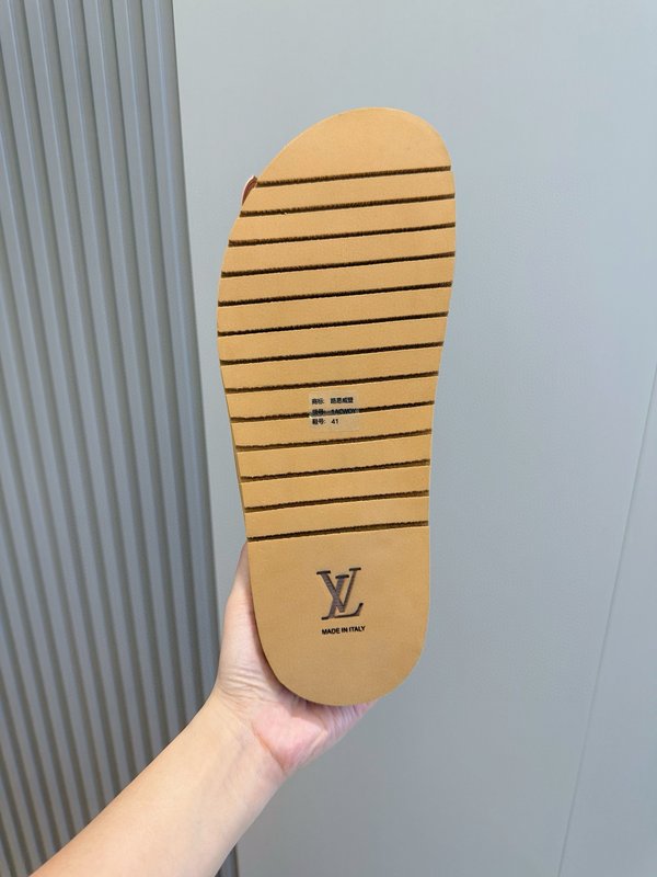 루이비통 P600 오아시스 스웨이드 샌들 001-185684