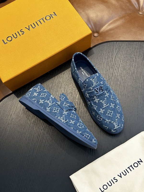 LV 남성 클래식 모노그램 로퍼 001-185738