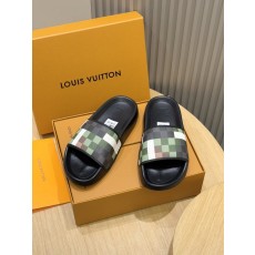 LV 워터프론트 캔버스 러버 샌들 001-185759