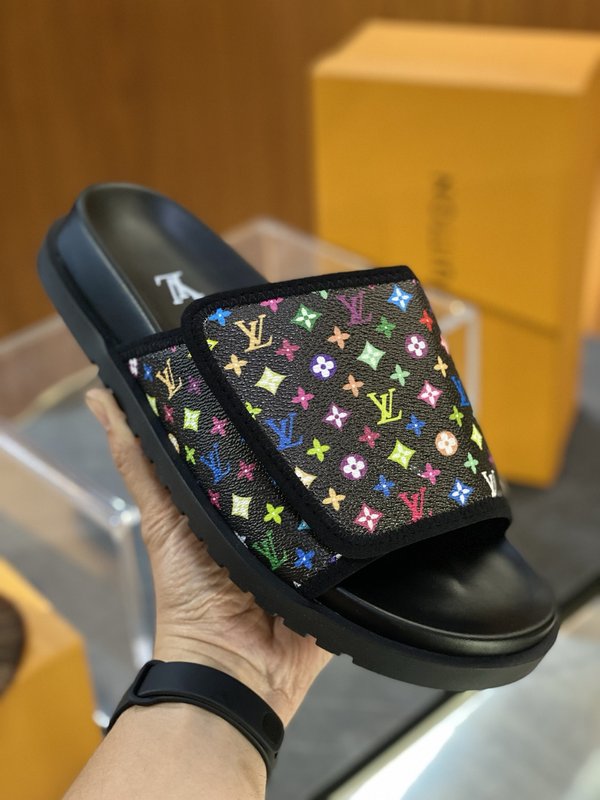 LV 스타일 마이애미 남성용 벨크로 샌들 001-185767