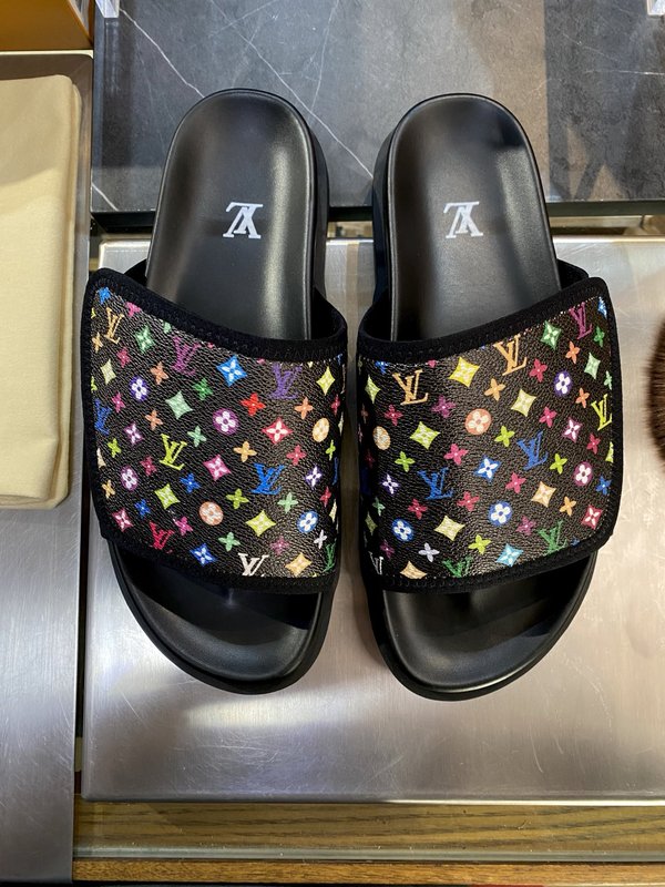LV 스타일 마이애미 남성용 벨크로 샌들 001-185767