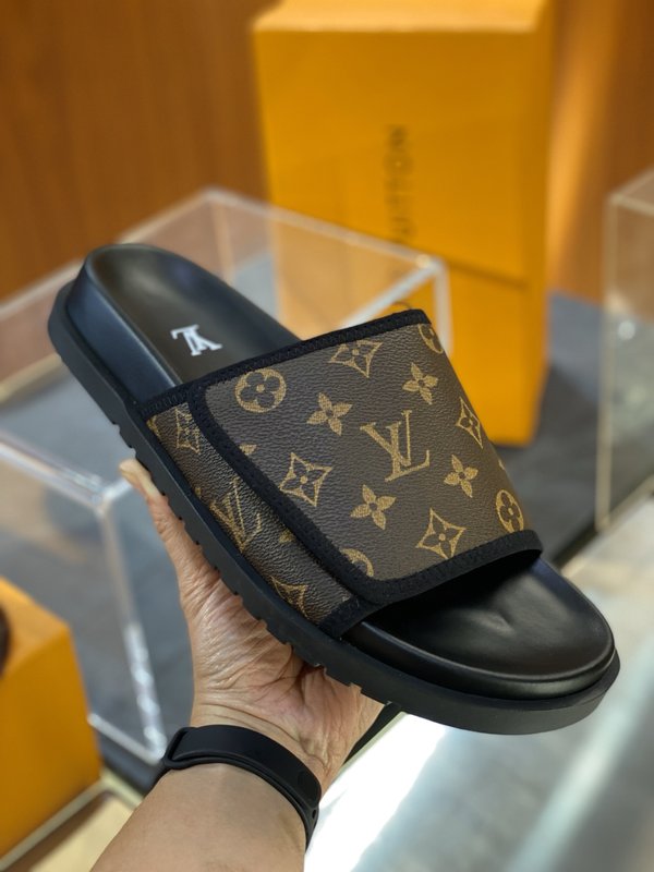LV 스타일 마이애미 남성용 벨크로 샌들 001-185767