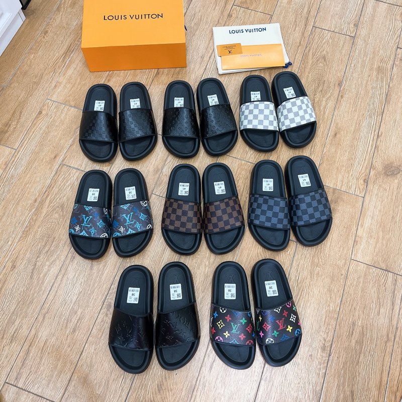 LV 루이비통 모노그램 엠보싱 슬리퍼 001-185780