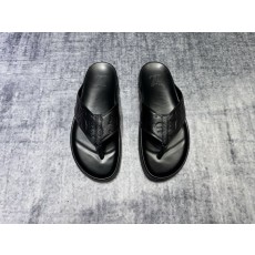 루이비통 남성용 블랙 캐주얼 슬리퍼 001-185830