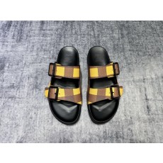 루이비통 남성 클래식 캐주얼 슬리퍼 001-185832