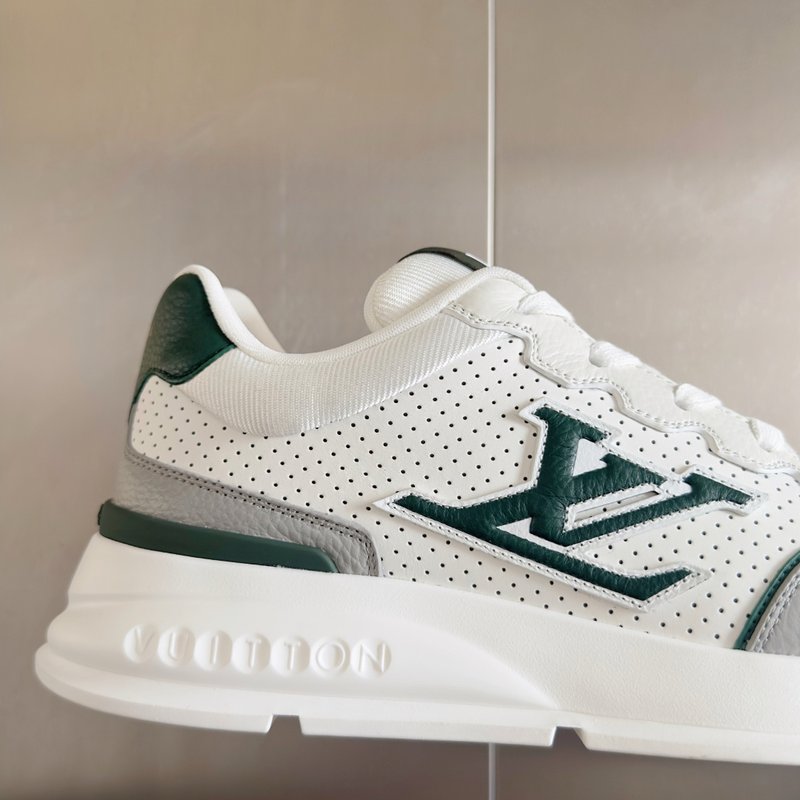 LV 루이비통 P600 남성용 두꺼운 바닥 운동화 001-185835