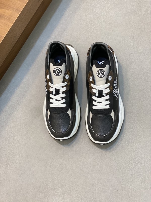 LV 남성 키높이 운동화 몬그램 데님 슈즈 001-185872