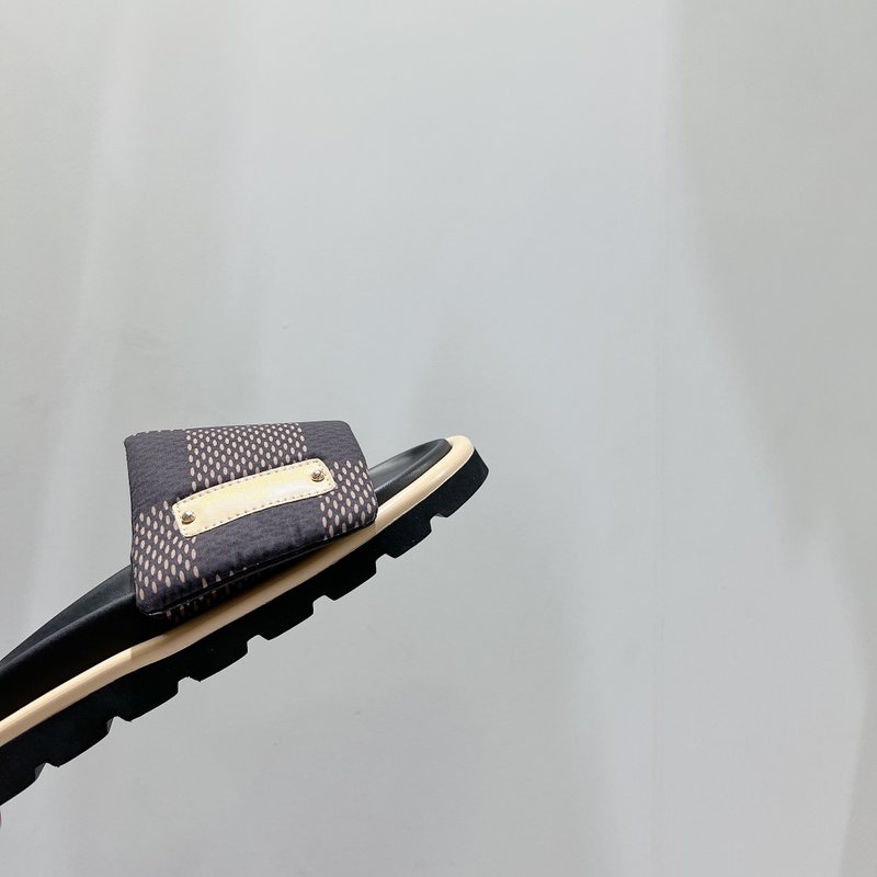 LV 커플 프린트 논슬립 슬리퍼 001-185925