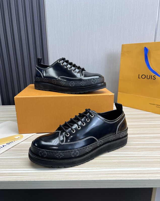 LV 가을 겨울 남성 소가죽 부츠 001-185949