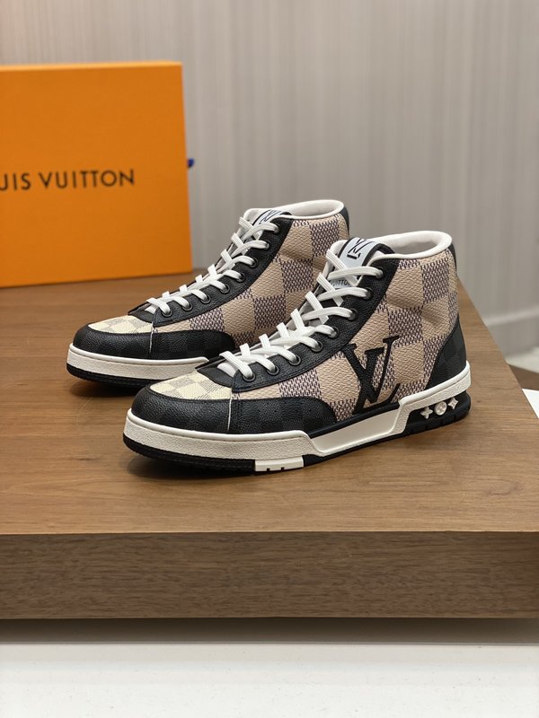 LV 미들탑 클래식 레트로 스니커즈 001-185950