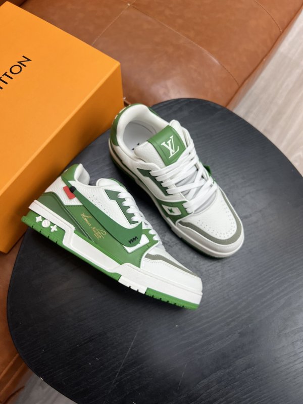 LV 협업 Nike Trainer 레트로 스니커즈 001-185953