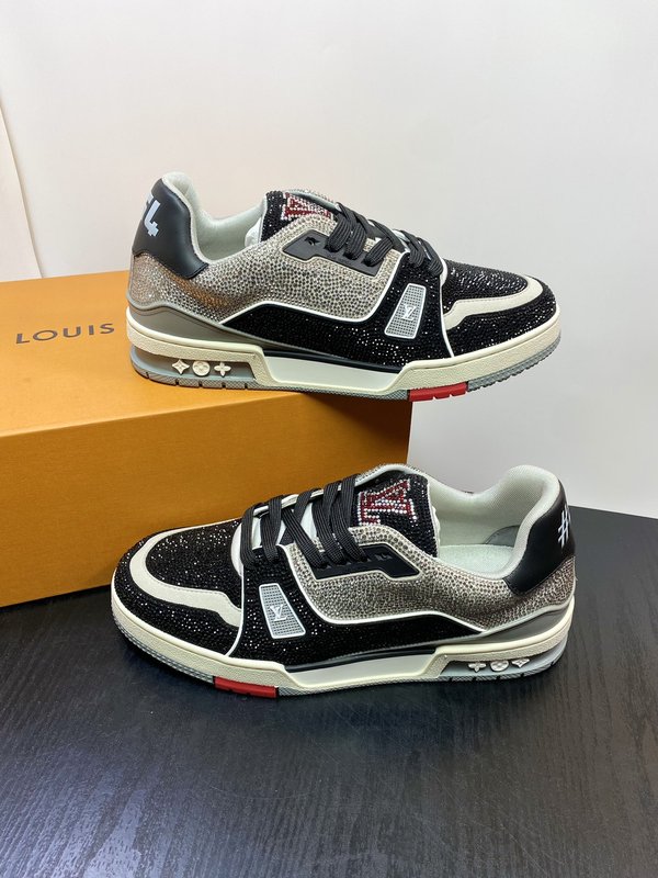 LV 이탈리아 수입 소 가죽 운동화 001-185964