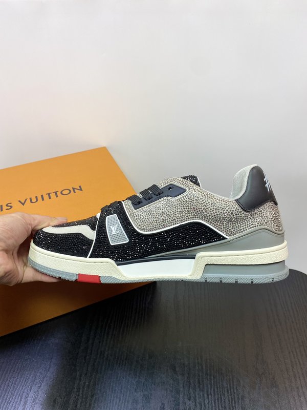 LV 이탈리아 수입 소 가죽 운동화 001-185964