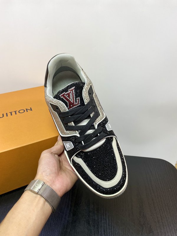 LV 이탈리아 수입 소 가죽 운동화 001-185964