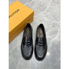 LV 공식 사이트 동일 남성 캐주얼 가죽 신발 001-185983