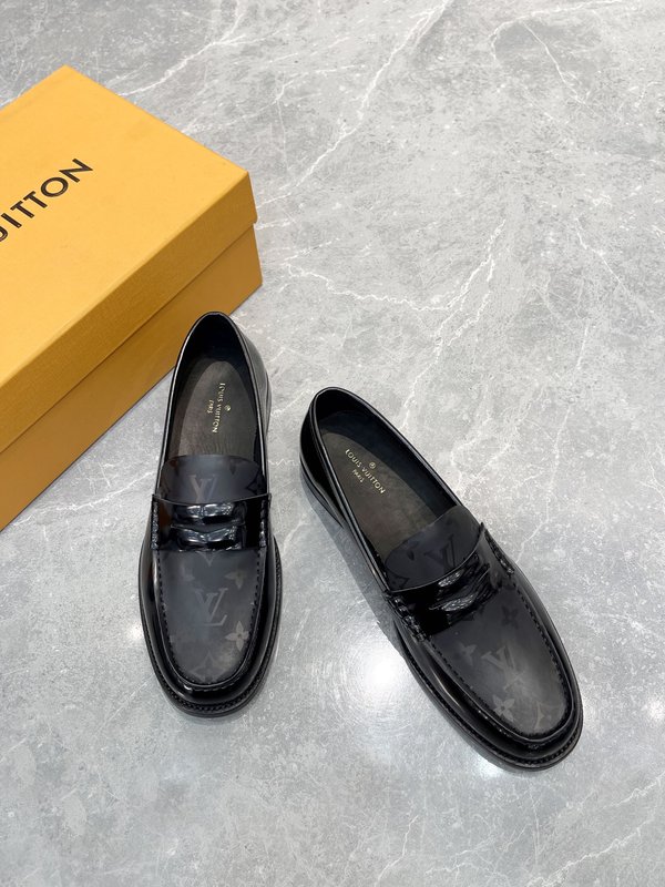 LV 공식 홈페이지 동일款 P700 남성 가죽 구두 001-185984