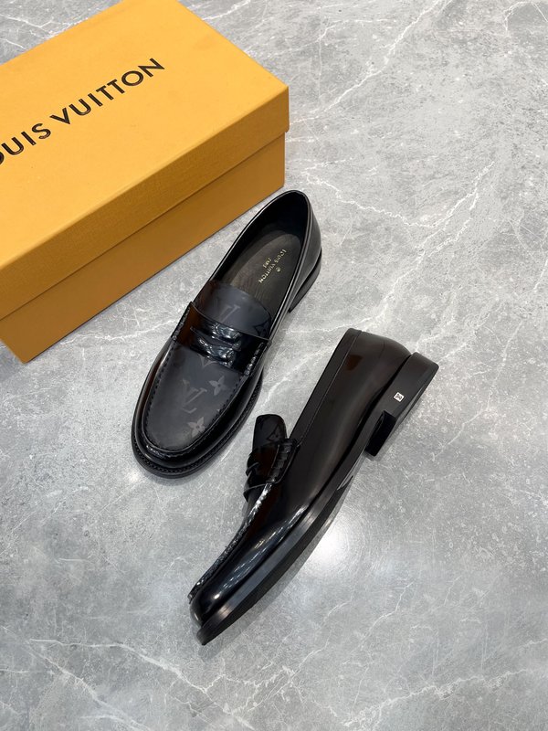 LV 공식 홈페이지 동일款 P700 남성 가죽 구두 001-185984