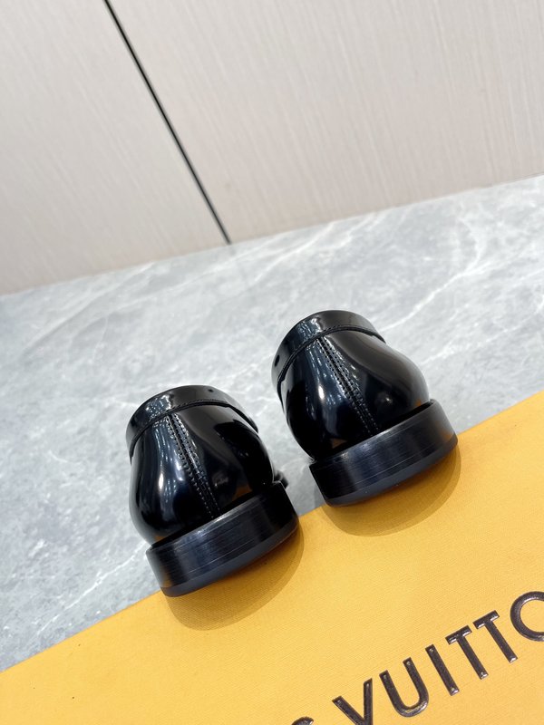 LV 공식 홈페이지 동일款 P700 남성 가죽 구두 001-185984