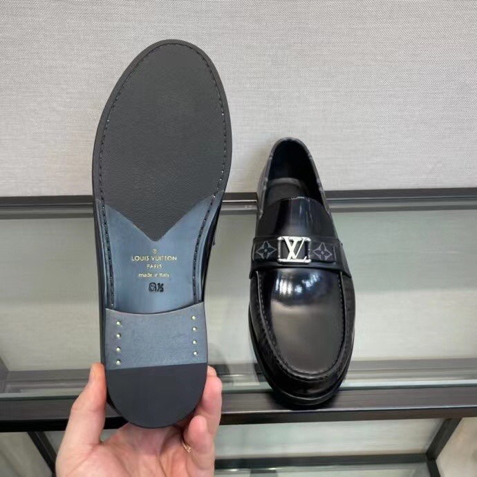 LV Major 로퍼 수입 소가죽 엠보싱 001-185997