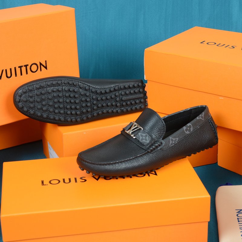 LV 남성 드라이빙 슈즈 러버 솔 001-186006