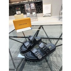 LV 남성 봄여름 가죽 슬리퍼 001-186025