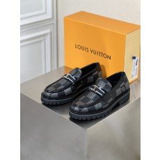 LV 바로크 남성 두꺼운 바닥 로퍼 001-186028
