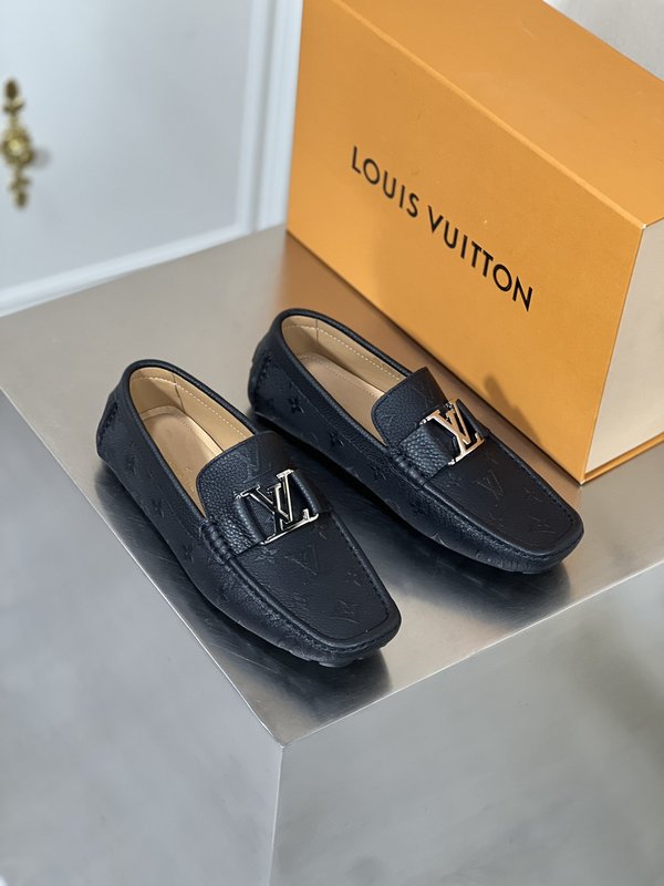 LV 몬테카를로 블랙 드라이빙 슈즈 001-186061