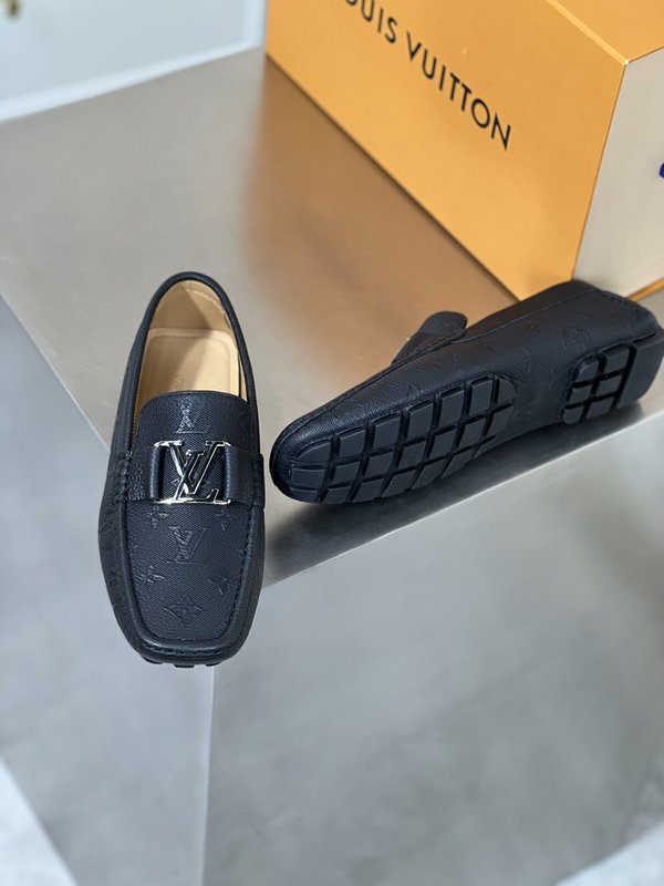 LV 몬테카를로 블랙 드라이빙 슈즈 001-186061