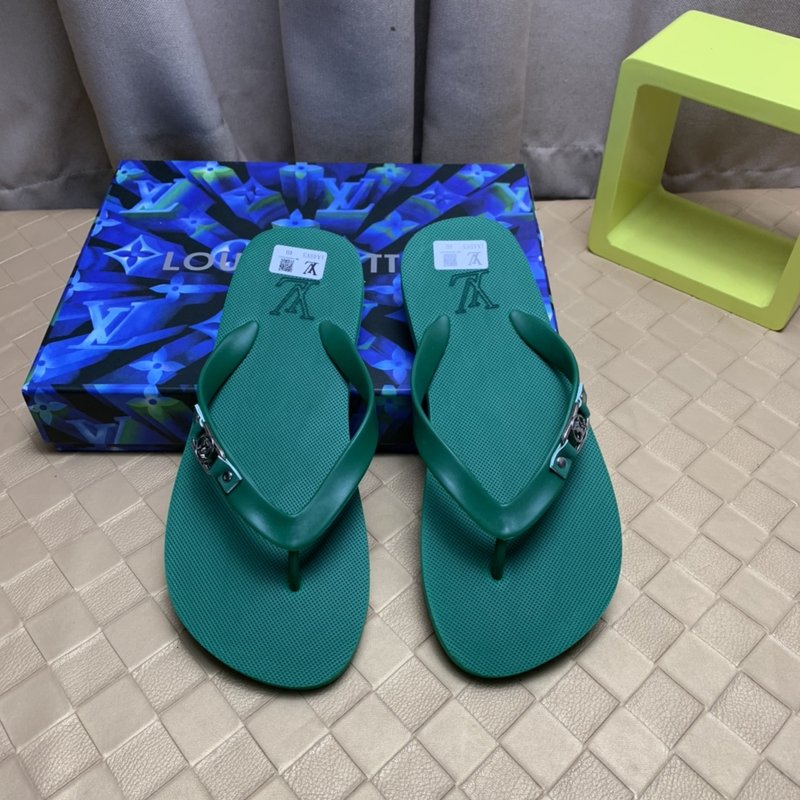 LV 하이엔드 맞춤 여름 미끄럼 방지 슬리퍼 001-186070