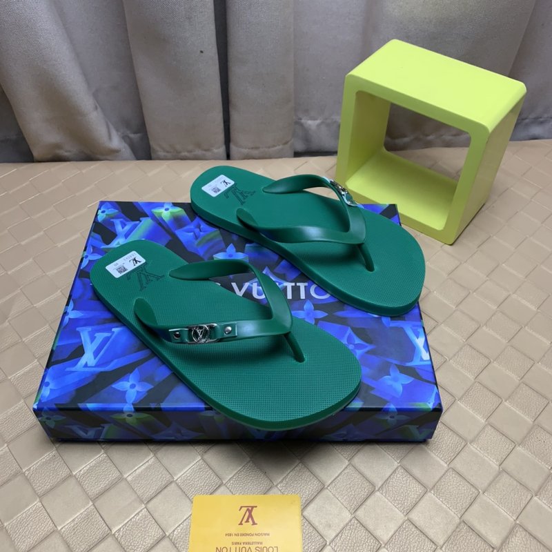 LV 하이엔드 맞춤 여름 미끄럼 방지 슬리퍼 001-186070