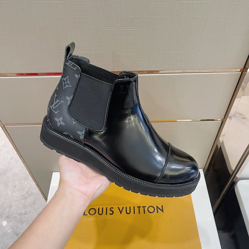 LV2022 년 하이톱 레이스 남성 부츠 001-186095