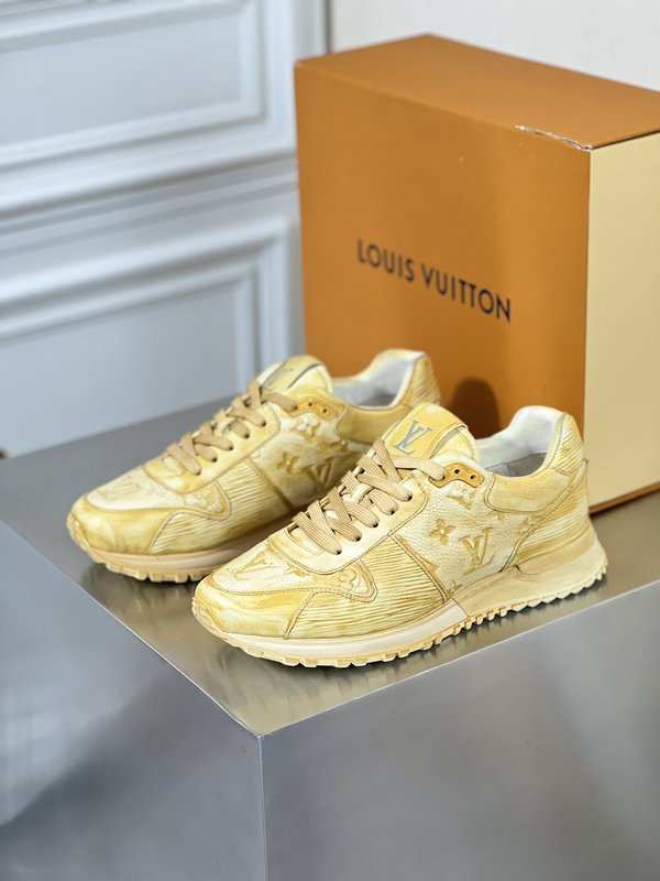LV 뉴 워싱 가공 캐주얼 운동화 001-186098