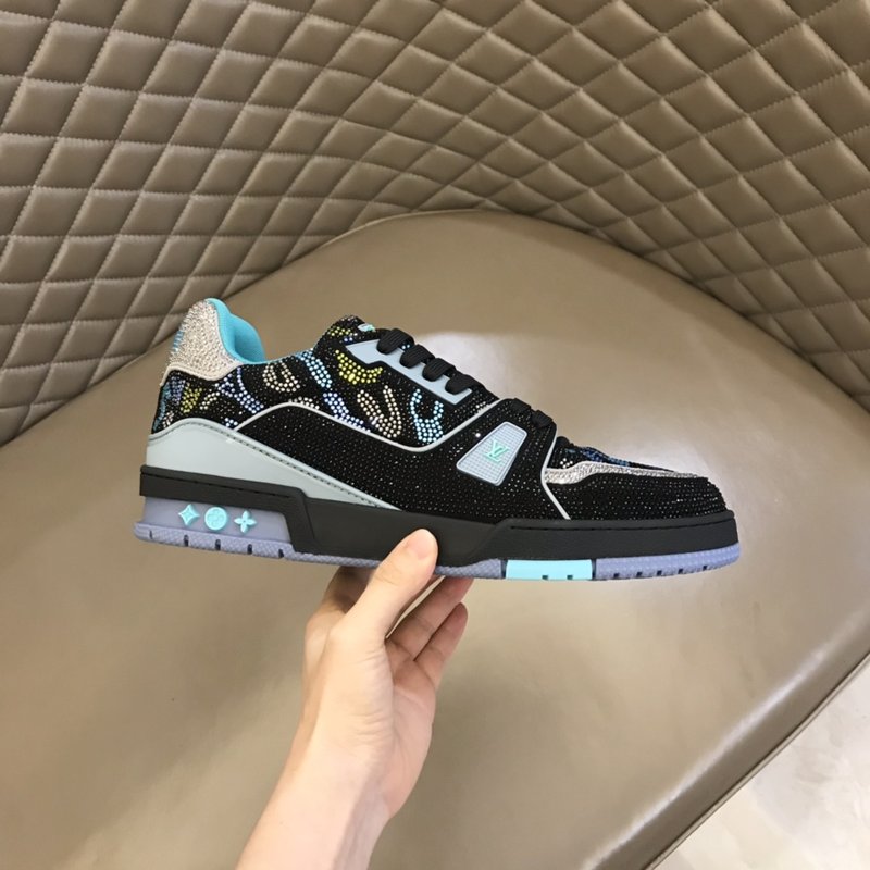 LV 트레이너 한정판 다이아몬드 운동화 001-186100