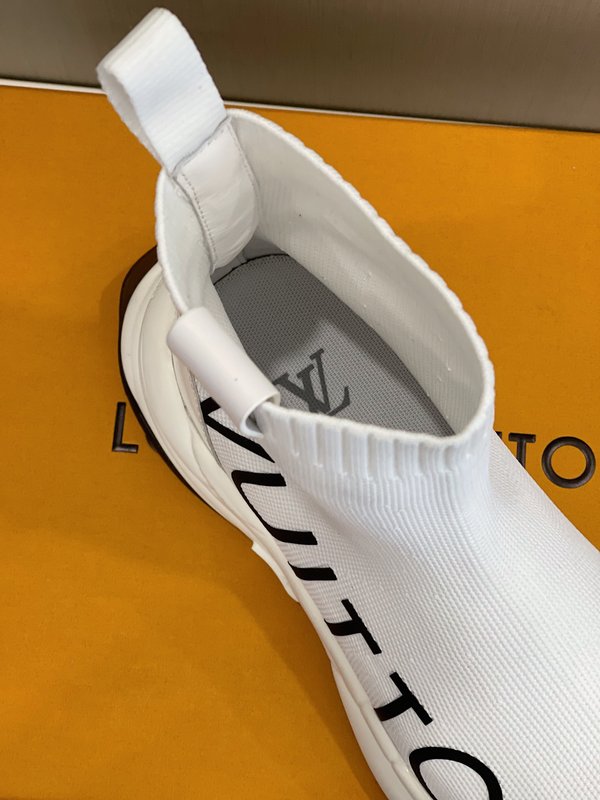 LV 런 55 하이탑 탄력 소ックス 스니커즈 001-186146