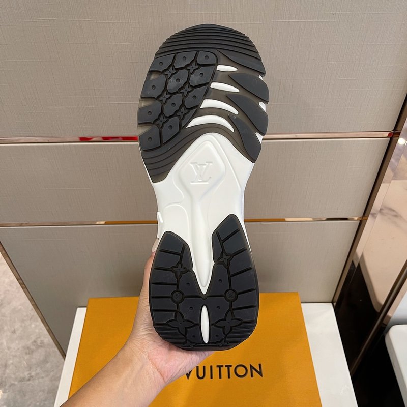 LV 런 55 하이탑 탄력 소ックス 스니커즈 001-186146