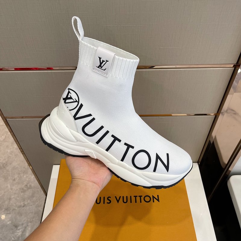 LV 런 55 하이탑 탄력 소ックス 스니커즈 001-186146