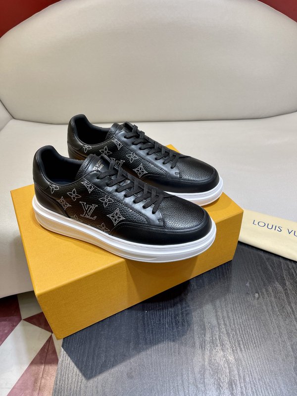 LV Beverly Hills 스니커즈 그레인 가죽 001-186147