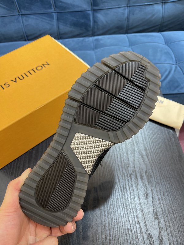 LV P550 블랙 니트 스니커즈 001-186150