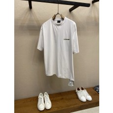 발렌시아가 빈티지 워싱 라운드 넥 반팔 티셔츠 001-186158