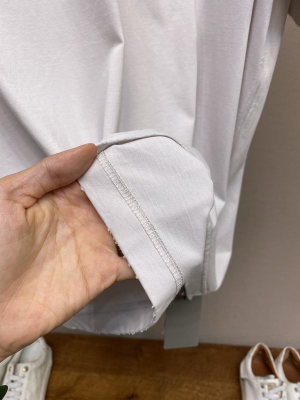발렌시아가 빈티지 워싱 라운드 넥 반팔 티셔츠 001-186158
