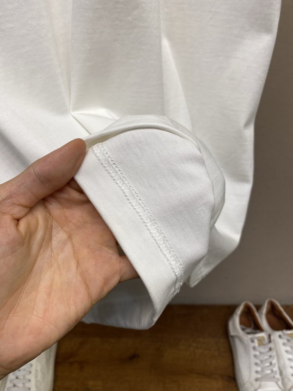 비비안 웨스트우드 레터 자수 반팔 티셔츠 001-186172