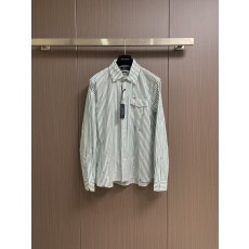 랄프 로렌 그린 화이트 스트라이프 스플래셔 셔츠 001-186192
