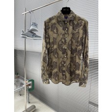 랄프 로렌 페이즐리 패턴 린넨 라이오셀 셔츠 001-186223